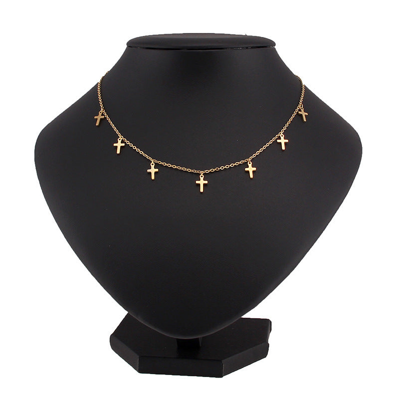 Female Stainless Steel Star Small Pendant Necklace - Chic Angle